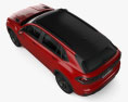 Volkswagen Teramont X R Line 2022 3D模型 顶视图
