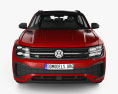 Volkswagen Teramont X R Line 2022 3D-Modell Vorderansicht