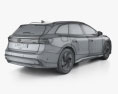 Volkswagen ID.7 tourer 2024 3Dモデル