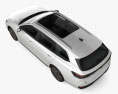 Volkswagen Passat variant eHybrid R-Line 2023 3d model top view