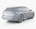 Volkswagen ID.7 tourer GTX 2024 3D модель