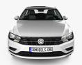 Volkswagen Bora Legend with HQ interior 2019 3D 모델  front view
