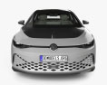 Volkswagen ID Space Vizzion with HQ interior 2019 3D-Modell Vorderansicht