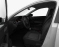 Volkswagen Santana sedan with HQ interior 2021 3D 모델  seats