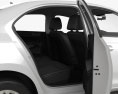 Volkswagen Santana sedan with HQ interior 2021 3D модель