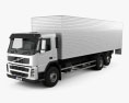 Volvo FM Truck 6x2 Delivery 2010 3d model