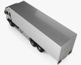 Volvo FM Truck 6x2 Delivery 2010 3d model top view