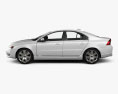 Volvo S80 2014 3d model side view