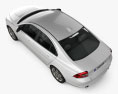 Volvo S80 2014 3D 모델  top view