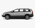 Volvo XC70 2014 3d model side view