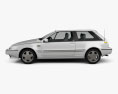 Volvo 480 1995 3Dモデル side view