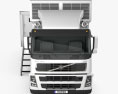 Volvo FM Outside Broadcast Truck 2014 3d model front view