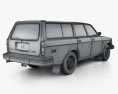 Volvo 245 wagon 1993 3D модель