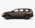 Volvo XC70 2016 3d model side view