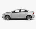 Volvo S60 2016 3D 모델  side view