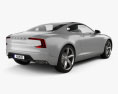 Volvo XC 컨셉트 카 Coupe 2014 3D 모델  back view