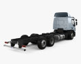 Volvo FE 底盘驾驶室卡车 2014 3D模型 后视图