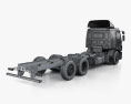 Volvo FE Вантажівка шасі 2014 3D модель