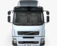 Volvo FE 底盘驾驶室卡车 2014 3D模型 正面图