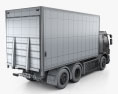 Volvo FE ibrido Box Truck 2014 Modello 3D