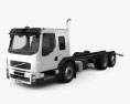 Volvo FE LEC 底盘驾驶室卡车 2014 3D模型