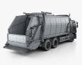 Volvo FE Rolloffcon Camion della spazzatura 2016 Modello 3D