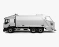 Volvo FE Rolloffcon 垃圾车 2016 3D模型 侧视图