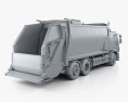 Volvo FE Rolloffcon Garbage Truck 2016 3d model