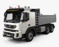 Volvo FMX 덤프 트럭 2014 3D 모델 