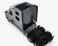 Volvo VNL Sattelzugmaschine 2014 3D-Modell Draufsicht