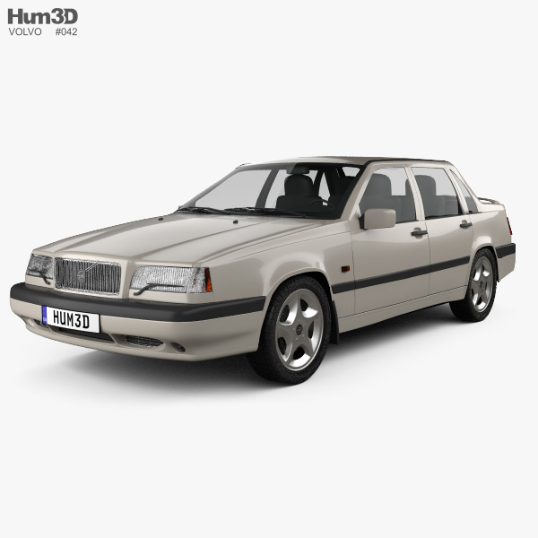 Volvo 850 sedan 1997 3D model