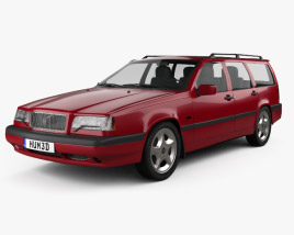 Volvo 850 wagon 1997 3D model