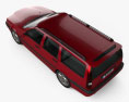 Volvo 850 wagon 1997 3d model top view