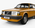 Volvo 245 wagon 1993 3D模型