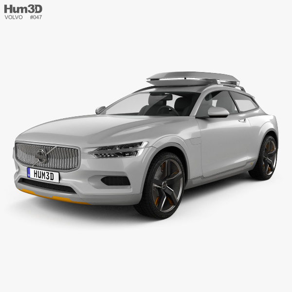Volvo XC Coupe 2016 3D model