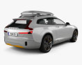Volvo XC Coupe 2016 3d model back view
