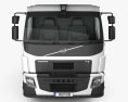 Volvo FE Chassis Truck 2-axle 2016 3d model front view
