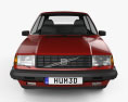 Volvo 345 5도어 1991 3D 모델  front view