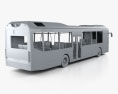 Volvo 7900 混合動力 公共汽车 2011 3D模型