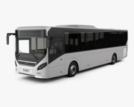 3D model of Volvo 8900 bus 2010