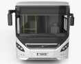 Volvo 8900 bus 2010 3d model front view