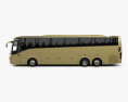 Volvo 9900 bus 2007 3d model side view