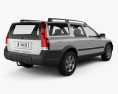 Volvo XC70 2004 3D 모델  back view