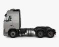 Volvo FH Camión Tractor 3 ejes 2012 Modelo 3D vista lateral