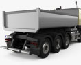 Volvo FMX Tridem Tipper Truck 2017 Modelo 3D