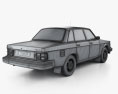 Volvo 244 1993 3D模型