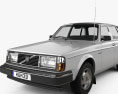 Volvo 244 1993 3D модель