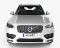 Volvo XC90 Heico 2019 3D模型 正面图
