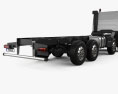 Volvo FMX 底盘驾驶室卡车 4轴 2017 3D模型