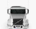 Volvo VHD Axle Back Sleeper Cab Camion Trattore 2005 Modello 3D vista frontale